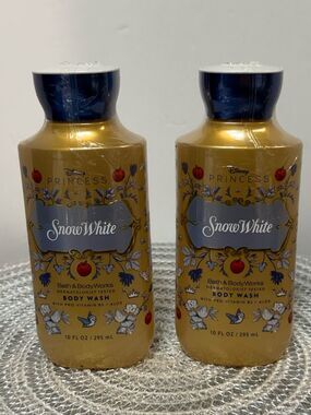 BBW Snow White Body Wash Set of 2 NWT